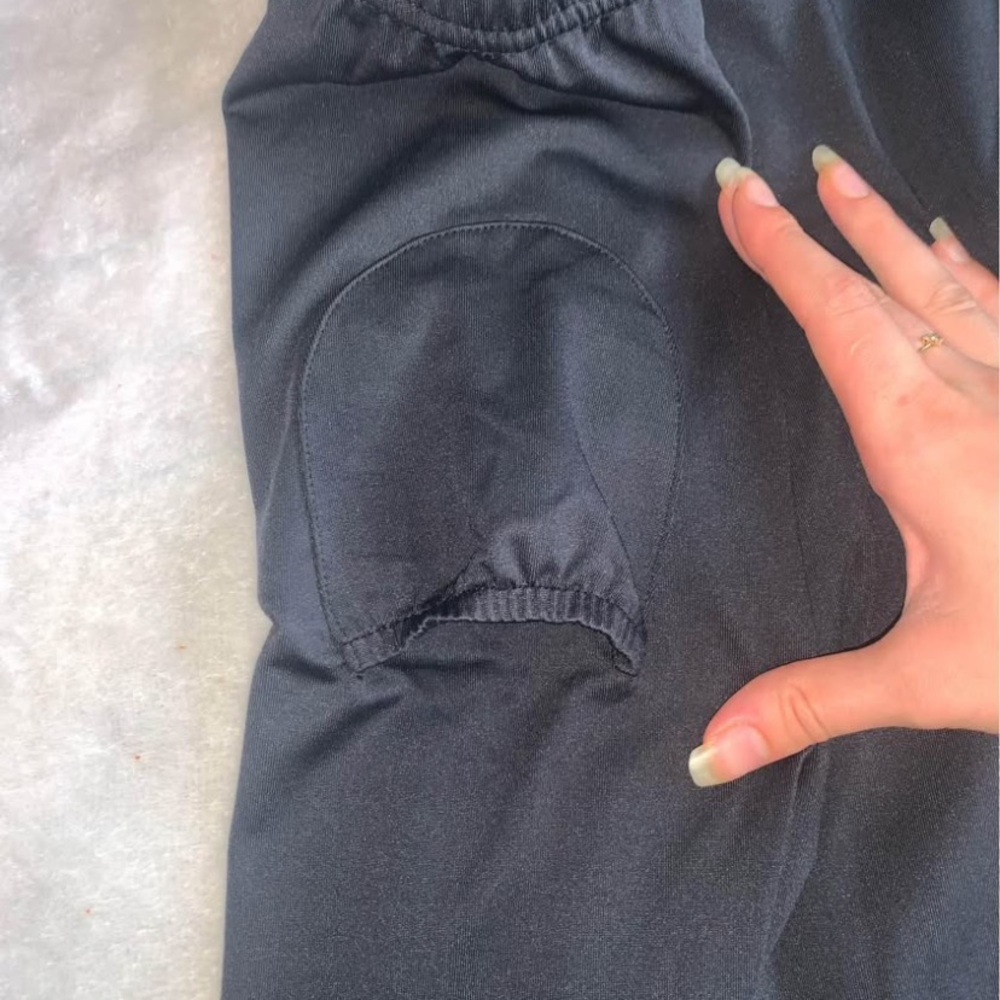 Black Tennis Leggings with Ball Pockets